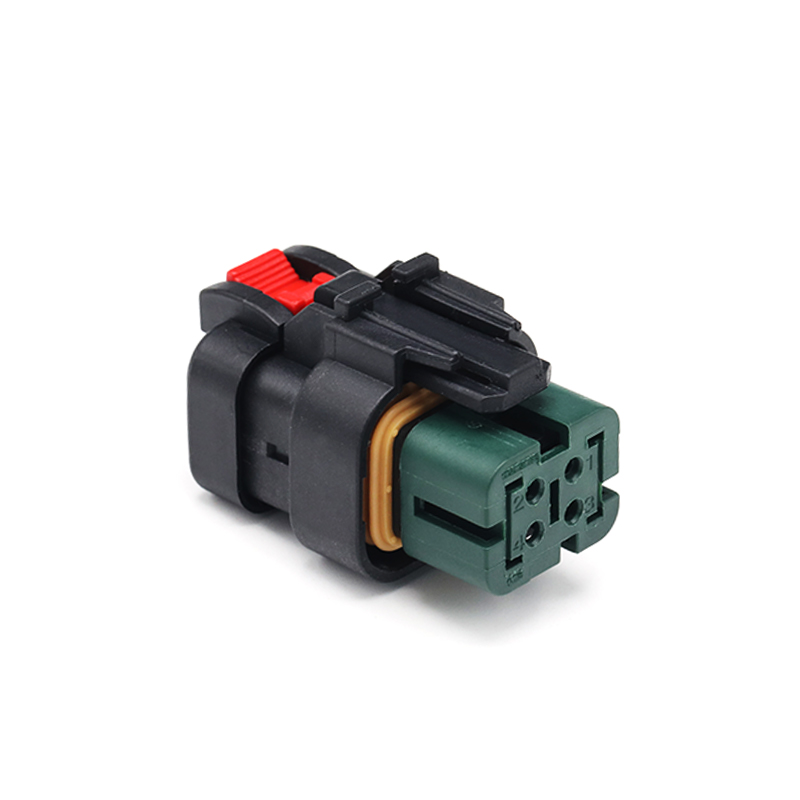 776487-4 4-Way Plug (Male) Automotive Connector