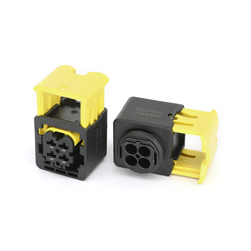 1-1418390-1 4-Way Receptacle (Female) Automotive Connector