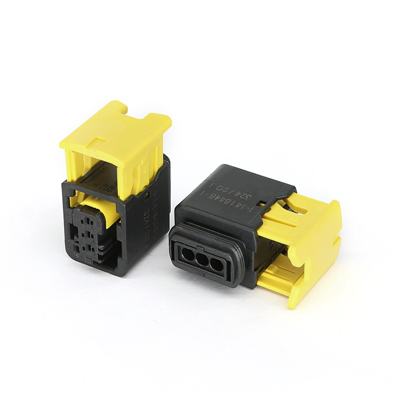 1-1418448-1 3-Way Receptacle (Female) Automotive Connector