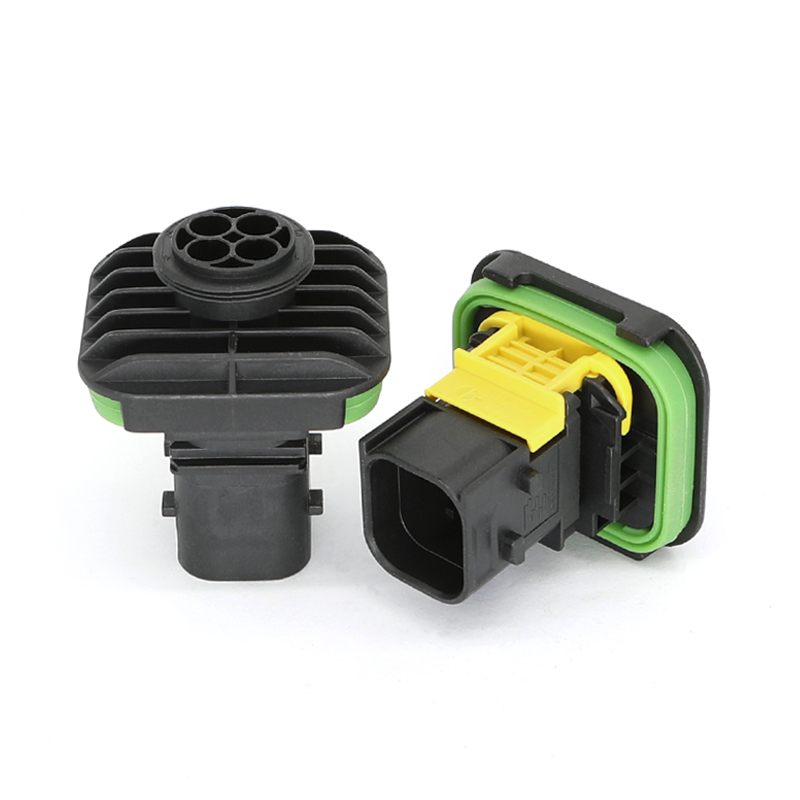 1-1703808-1 4-Way Plug (Male) Automotive Connector