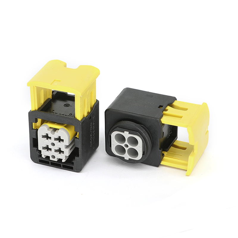 2-1418390-1 4-Way Receptacle (Female) Automotive Connector