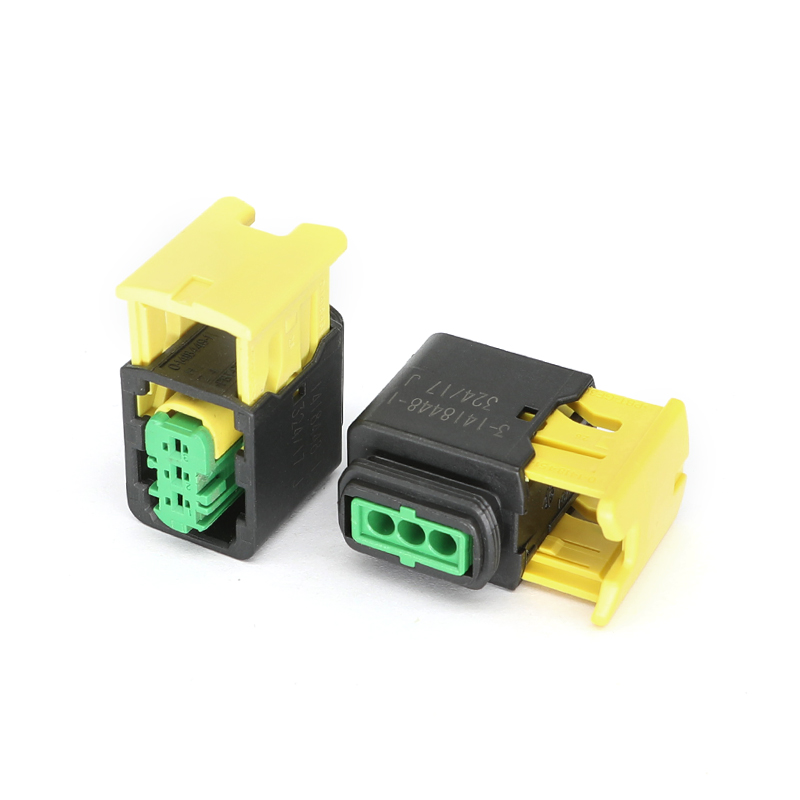 3-1418448-1 3-Way Receptacle (Female) Automotive Connector