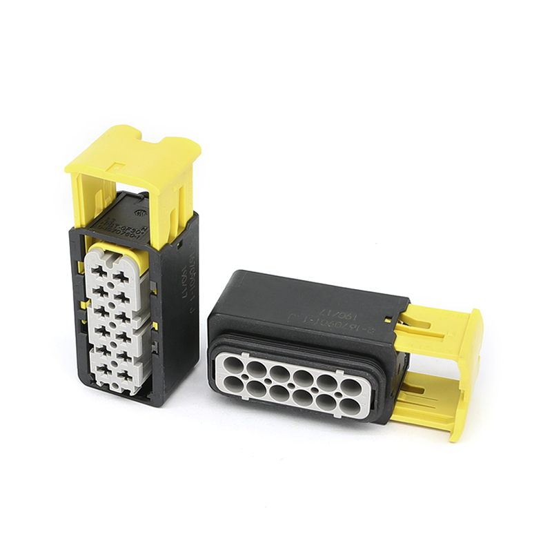 2-1670901-1 12-Way Receptacle (Female) Automotive Connector