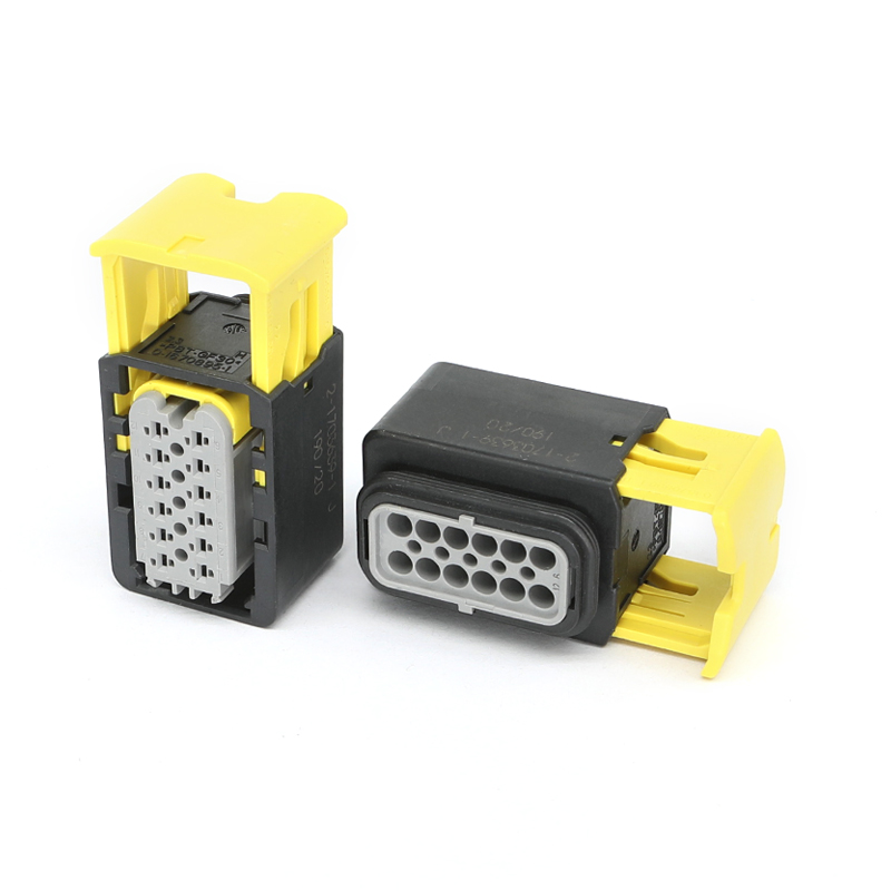2-1703639-1 12-Way Receptacle (Female) Automotive Connector