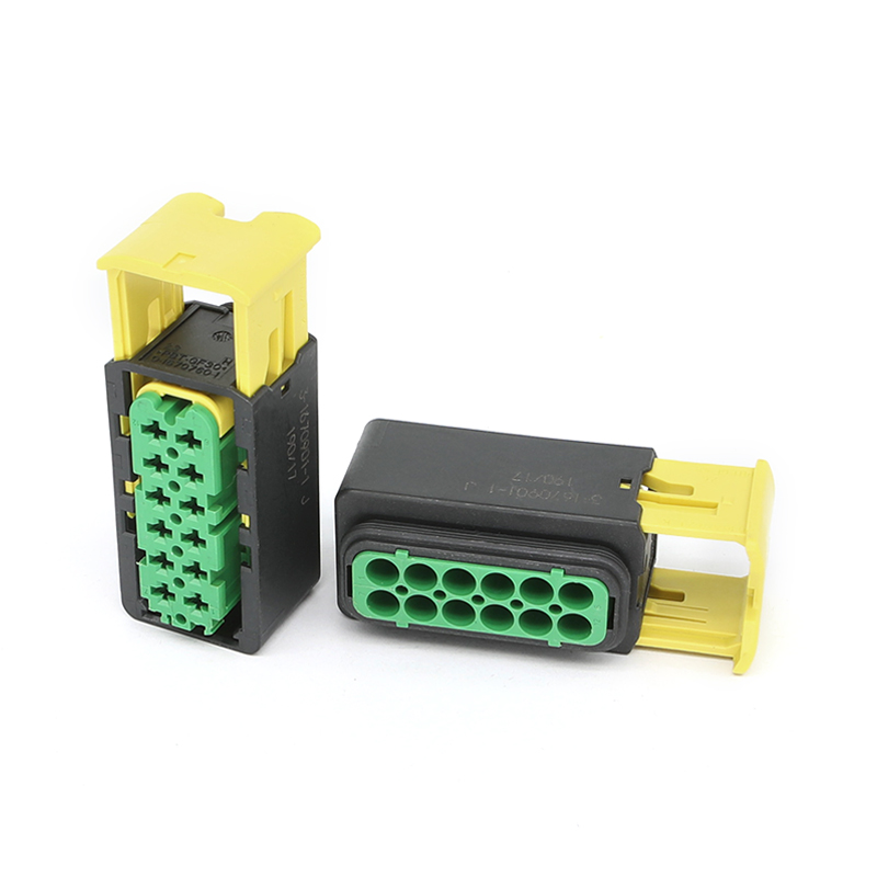 3-1670901-1 12-Way Receptacle (Female) Automotive Connector